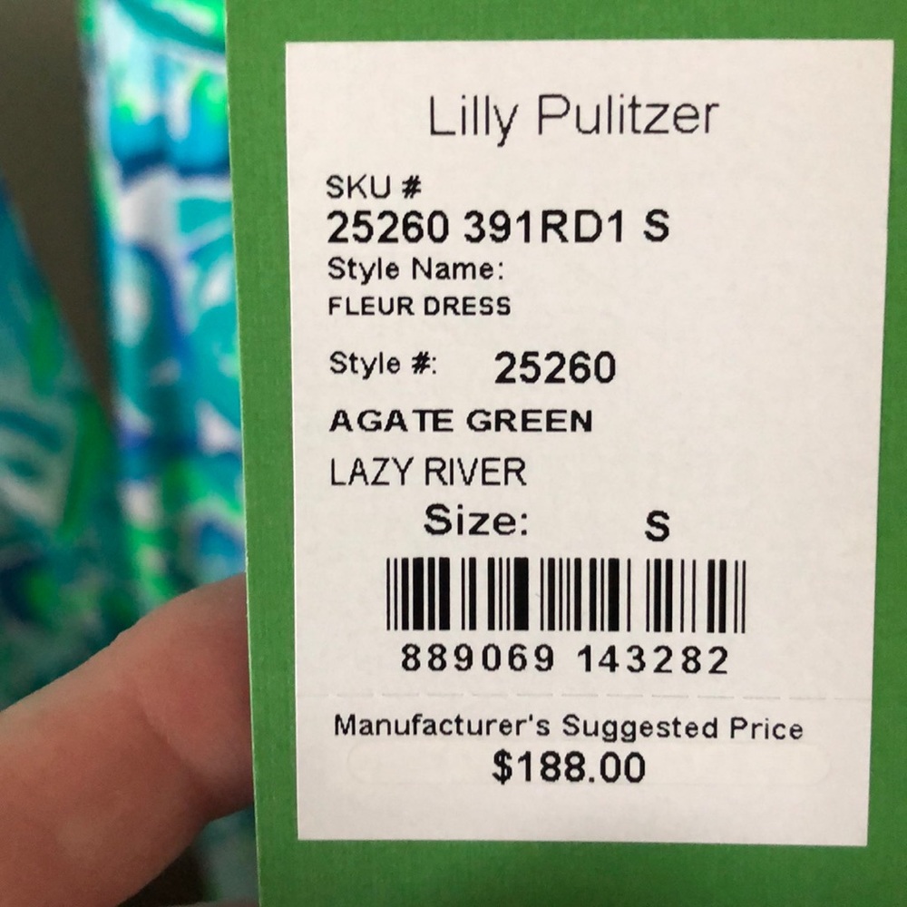❤️Lilly Pulitzer Fleur Dress NWT❤️ SOLD ON EBAY - Picture 8 of 8